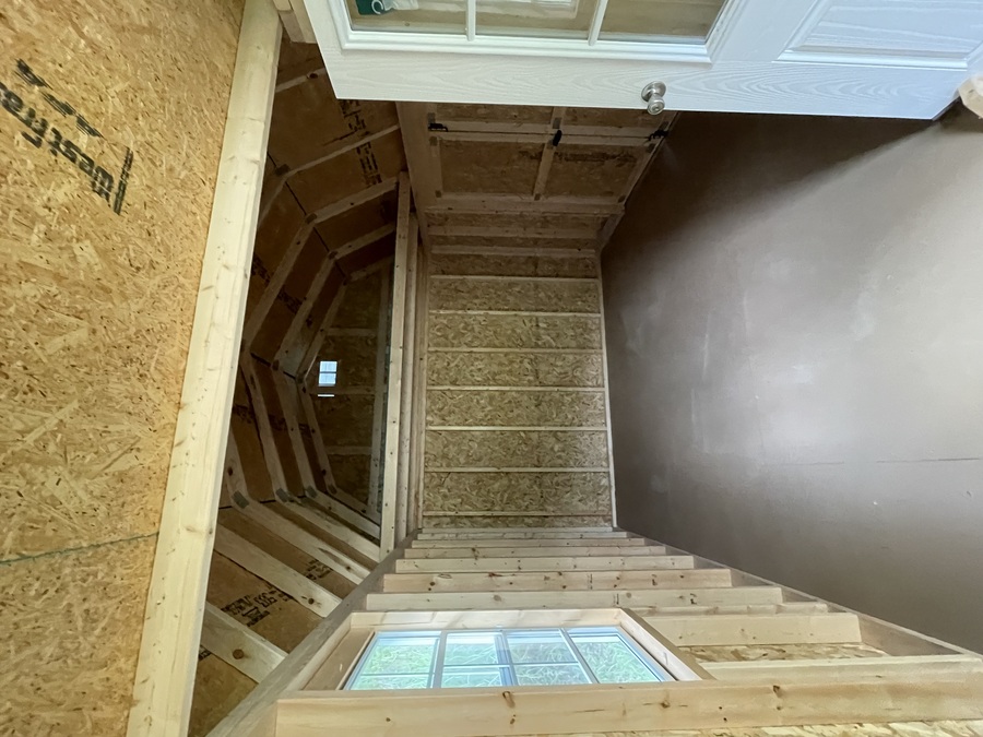 Lofted Barn Side Porch - 10x20